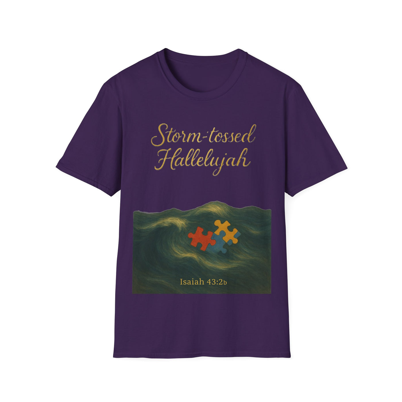 Storm Tossed Hallelujah T-Shirt - Soft Unisex Tee