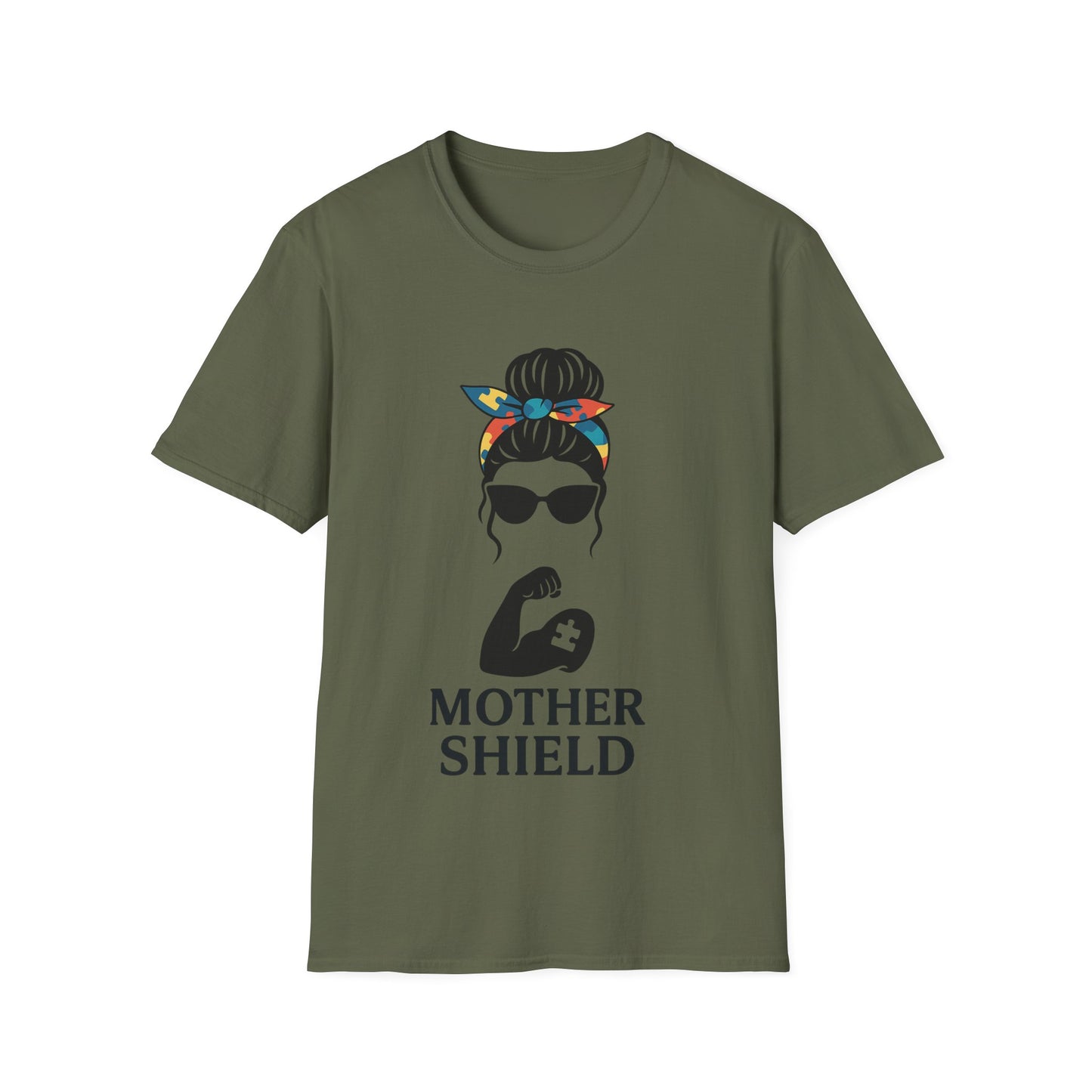 Mother Shield Shirt – Empowering Autism Moms with a Strong, Bold Design