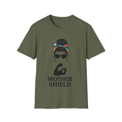 Mother Shield Shirt – Empowering Autism Moms with a Strong, Bold Design