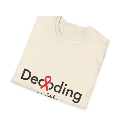 Decoding with Courage Dyslexia Awareness T-Shirt - Soft Unisex Tee