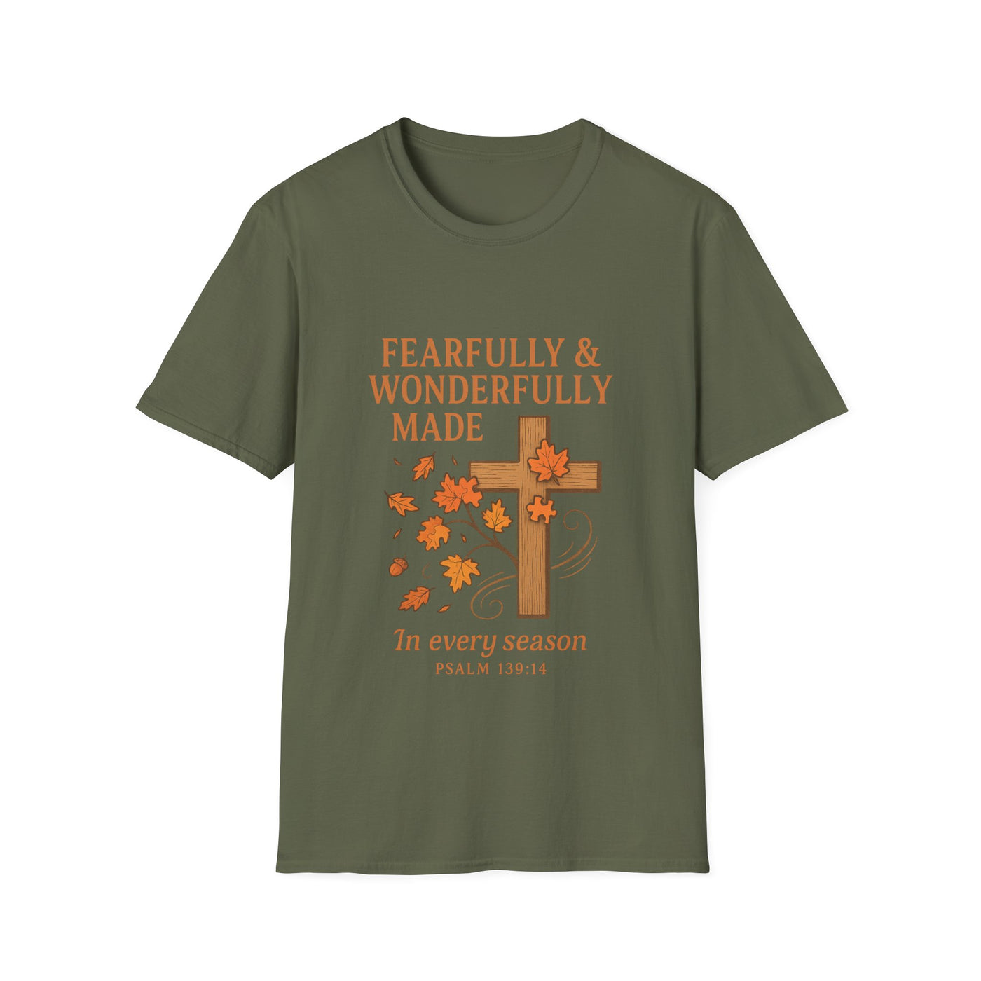 Fearfully And Wonderfully Made T-Shirt - Soft Unisex Tee