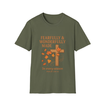 Fearfully And Wonderfully Made T-Shirt - Soft Unisex Tee