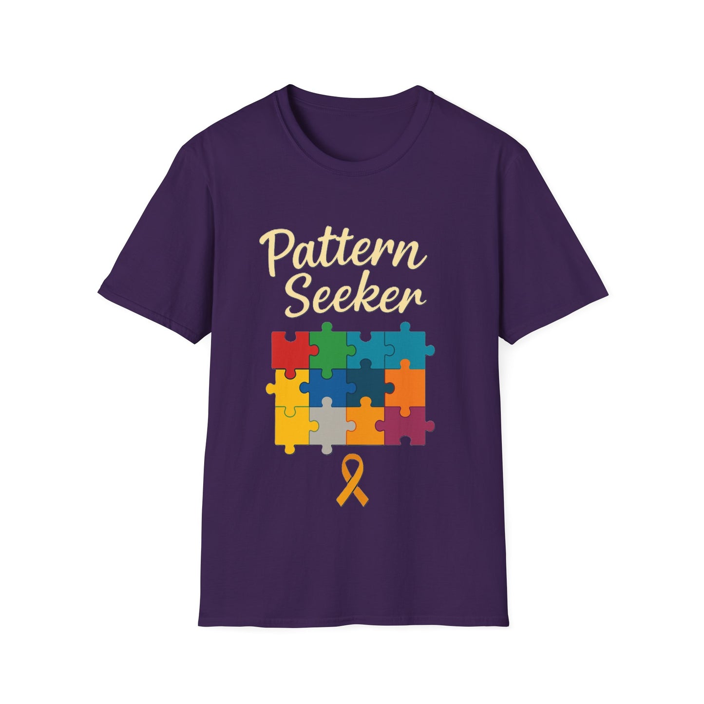 Pattern Seeker Autism Awareness T-Shirt – Neurodiversity Puzzle Piece Tee