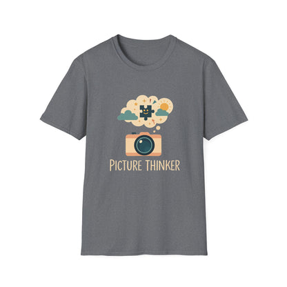Picture Thinker Shirt – Creative Autism Awareness & Puzzle Thinking T-shirt