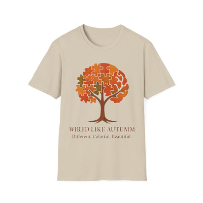 Wired Like Autumn T-Shirt - Soft Unisex Tee