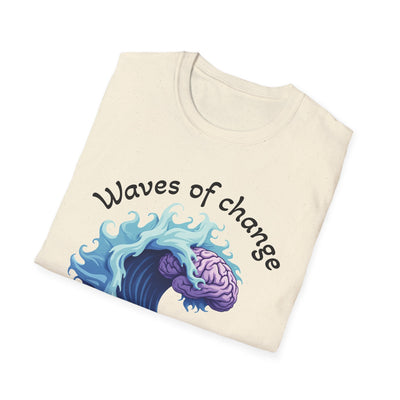 Waves of Change T-Shirt - Soft Unisex Tee