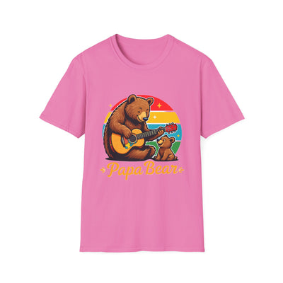 Papa Bear T-Shirt - Soft CasualTee
