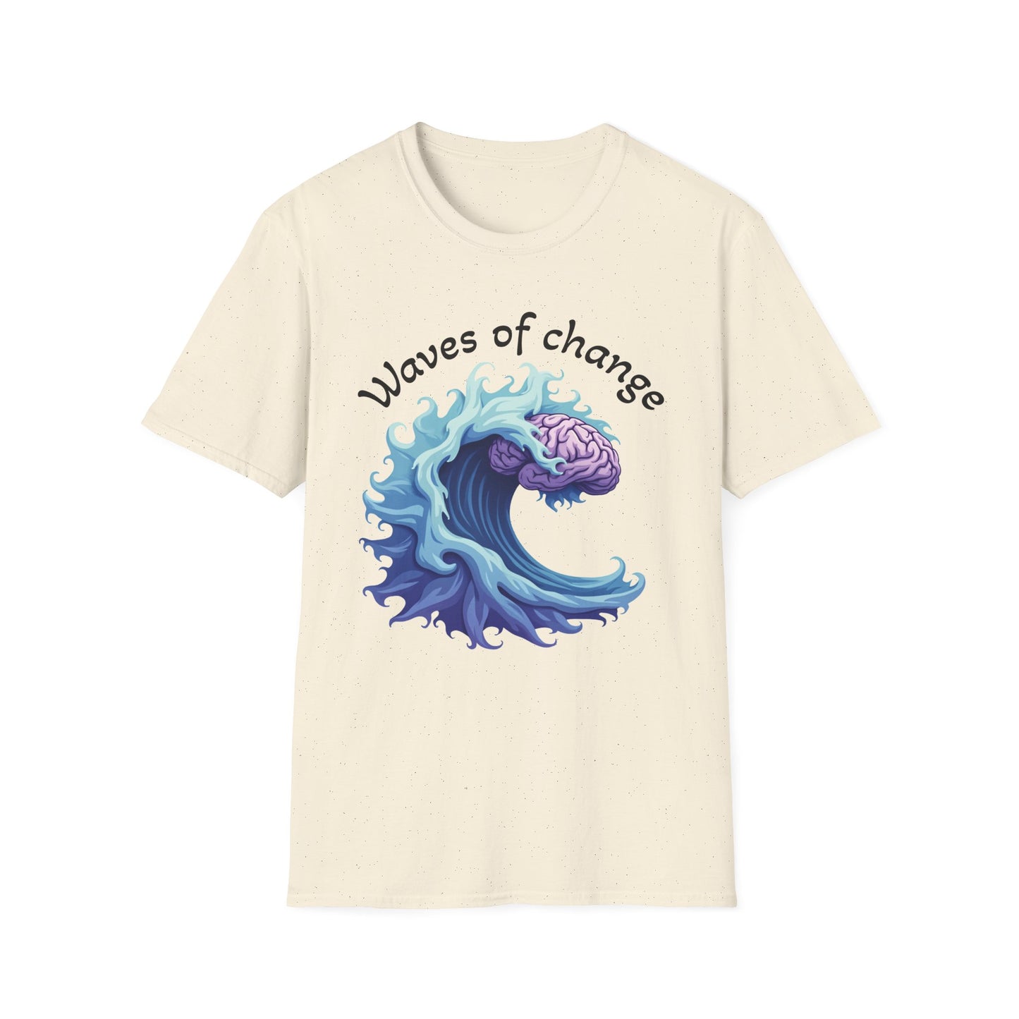 Waves of Change T-Shirt – Mental Health & Personal Growth Graphic Tee