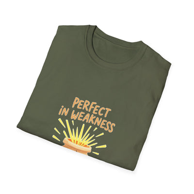 Perfect In Weakness T-Shirt - Soft Unisex Tee