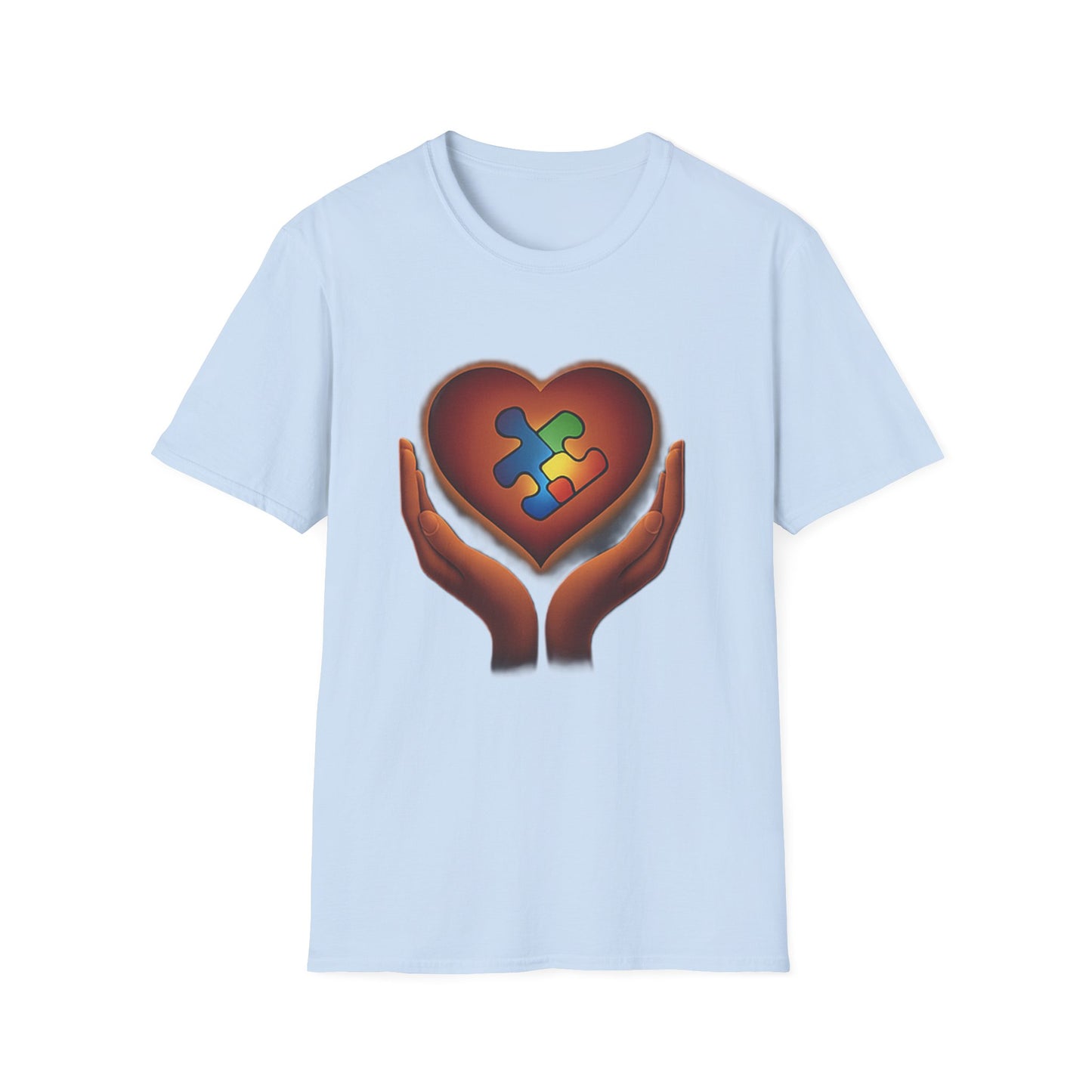 Puzzle Heart Hands Shirt – Love, Autism Awareness & Support T-shirt