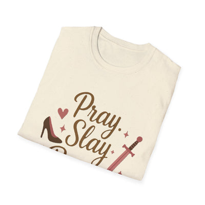 Pray Slay Repeat T-Shirt - Soft Women's Tee