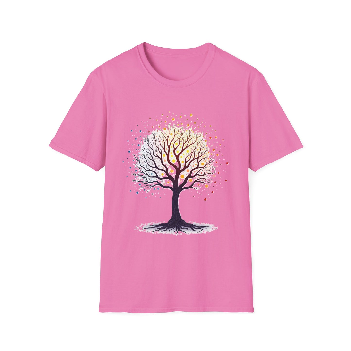 Colorful Tree of Life T-Shirt – Artistic Nature & Growth Graphic Tee