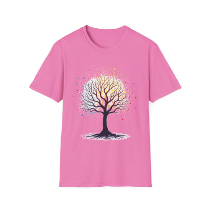 Colorful Tree of Life T-Shirt – Artistic Nature & Growth Graphic Tee