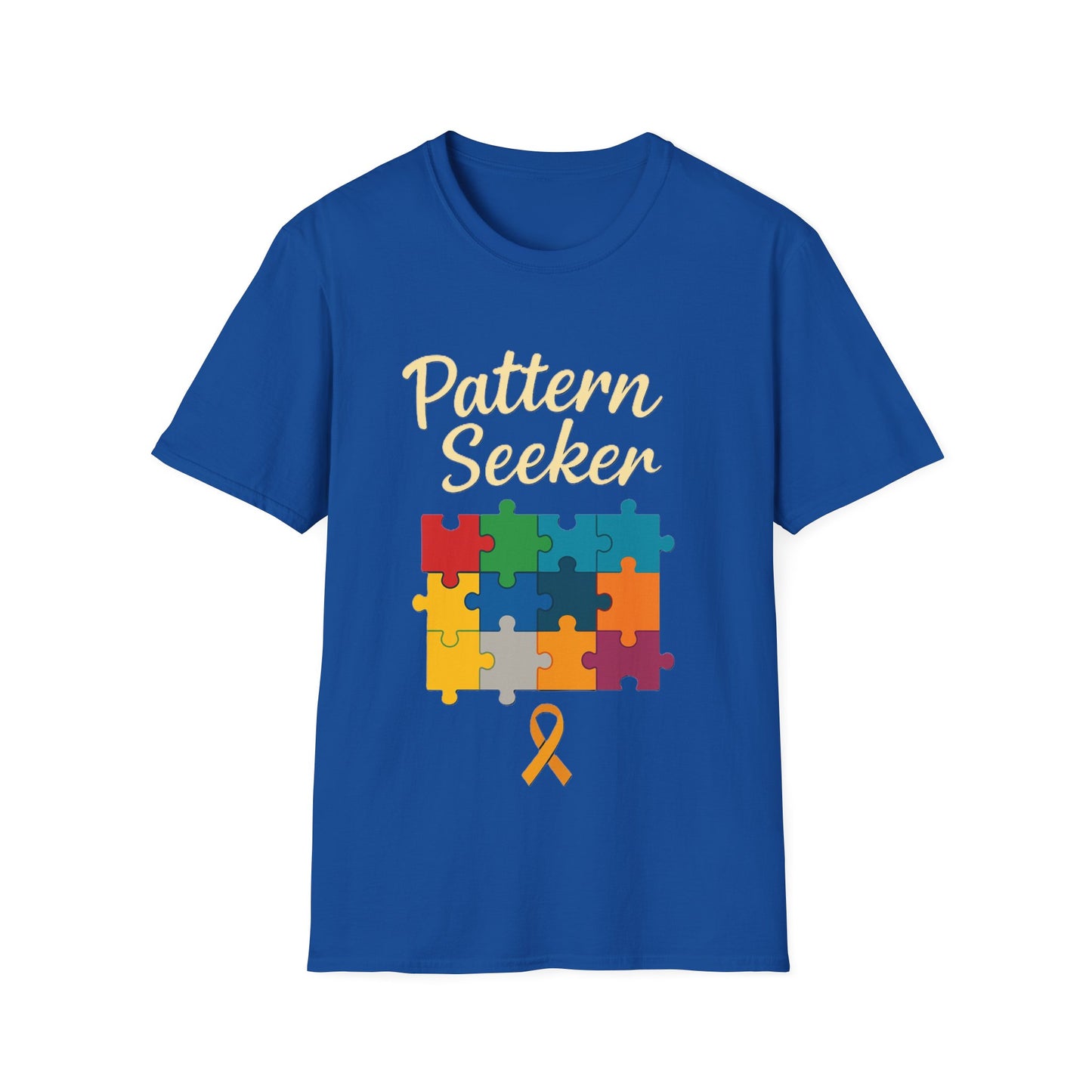 Pattern Seeker Autism Awareness T-Shirt – Neurodiversity Puzzle Piece Tee