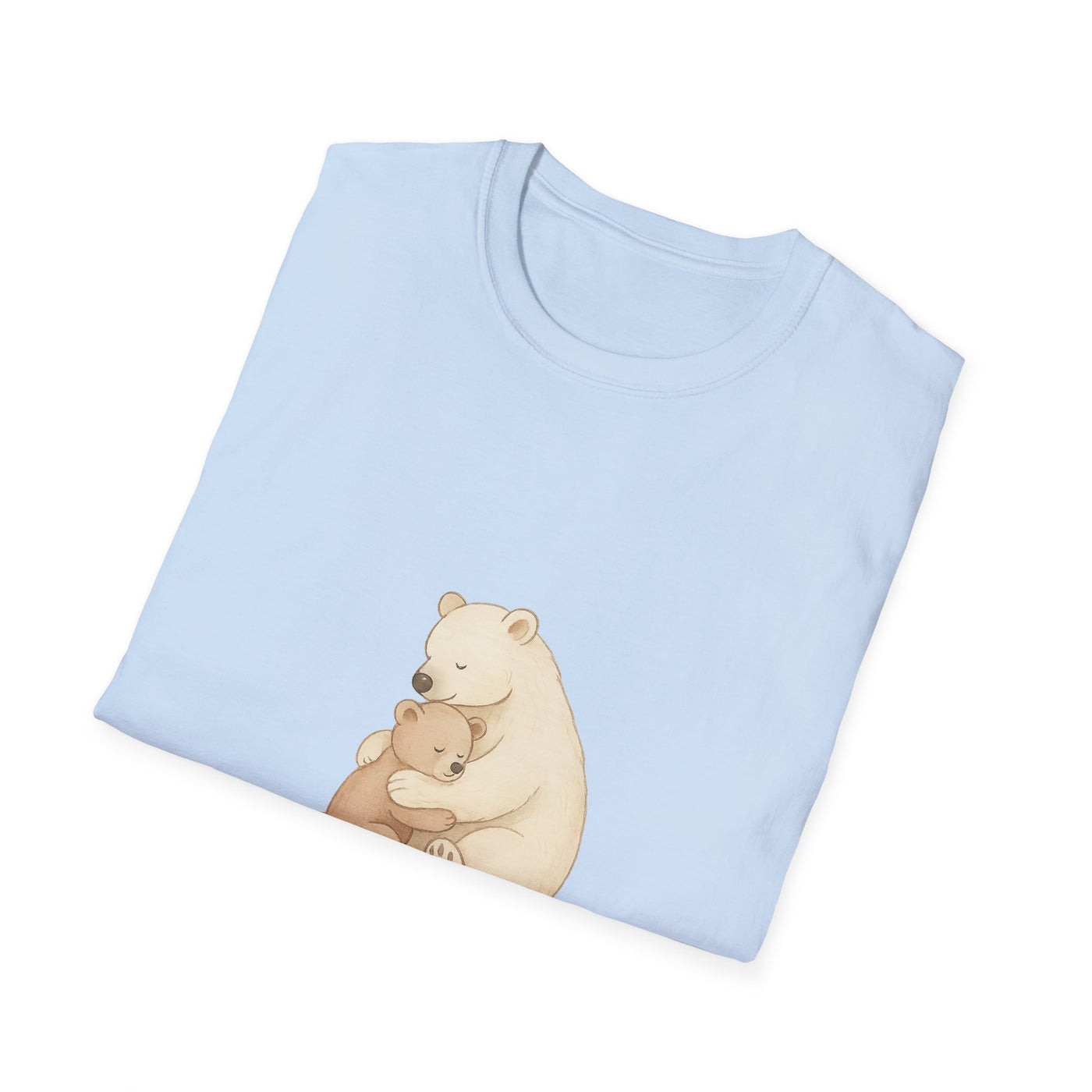 Gentle Strength Bear T-Shirt - Soft Unisex Tee, Comfort Wear