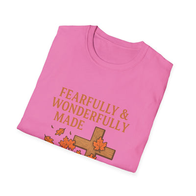 Fearfully And Wonderfully Made T-Shirt - Soft Unisex Tee