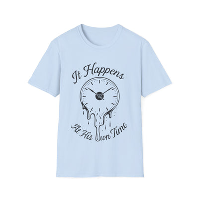At His Own Time T-Shirt - Soft Unisex Tee