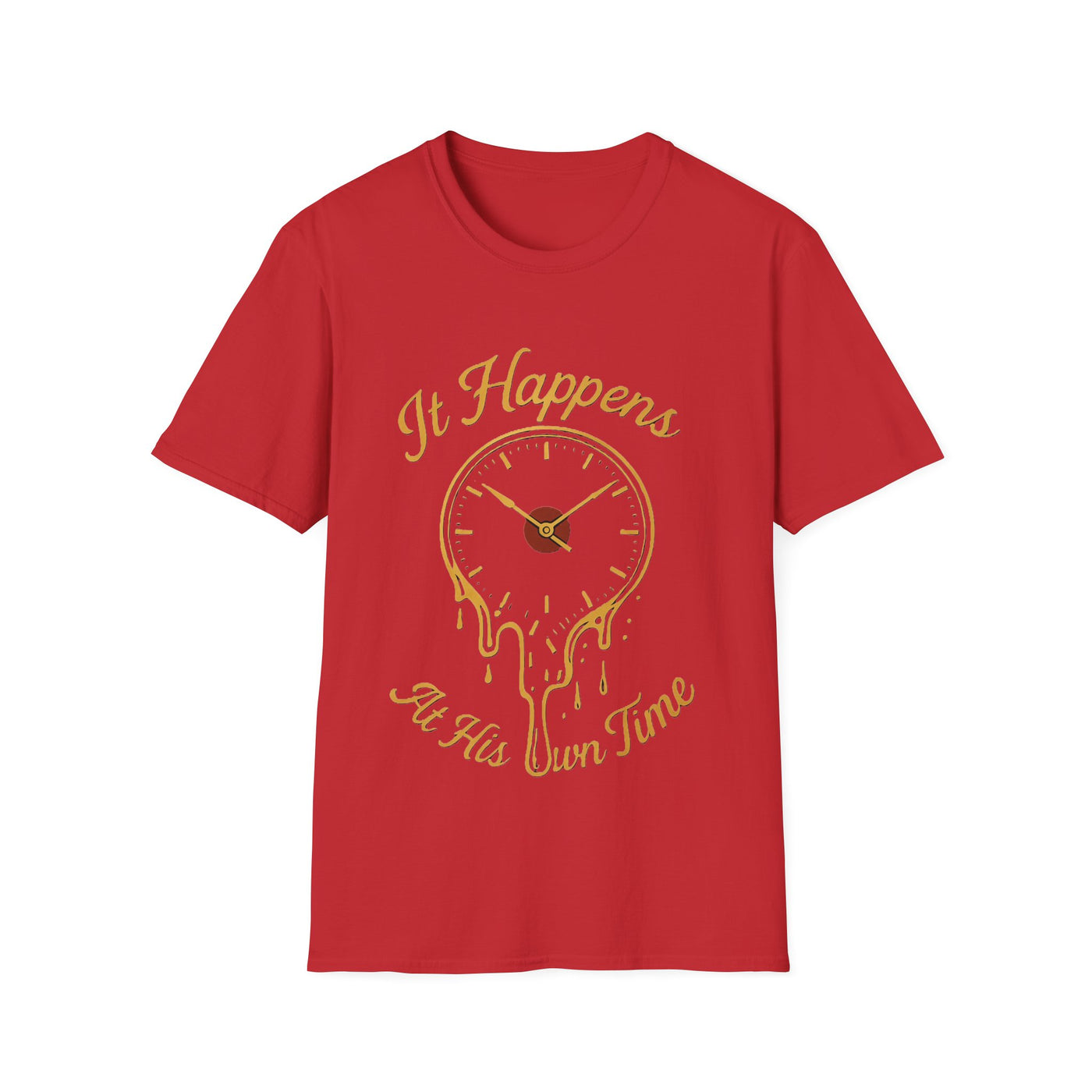 At His Own Time T-Shirt - Soft Unisex Tee