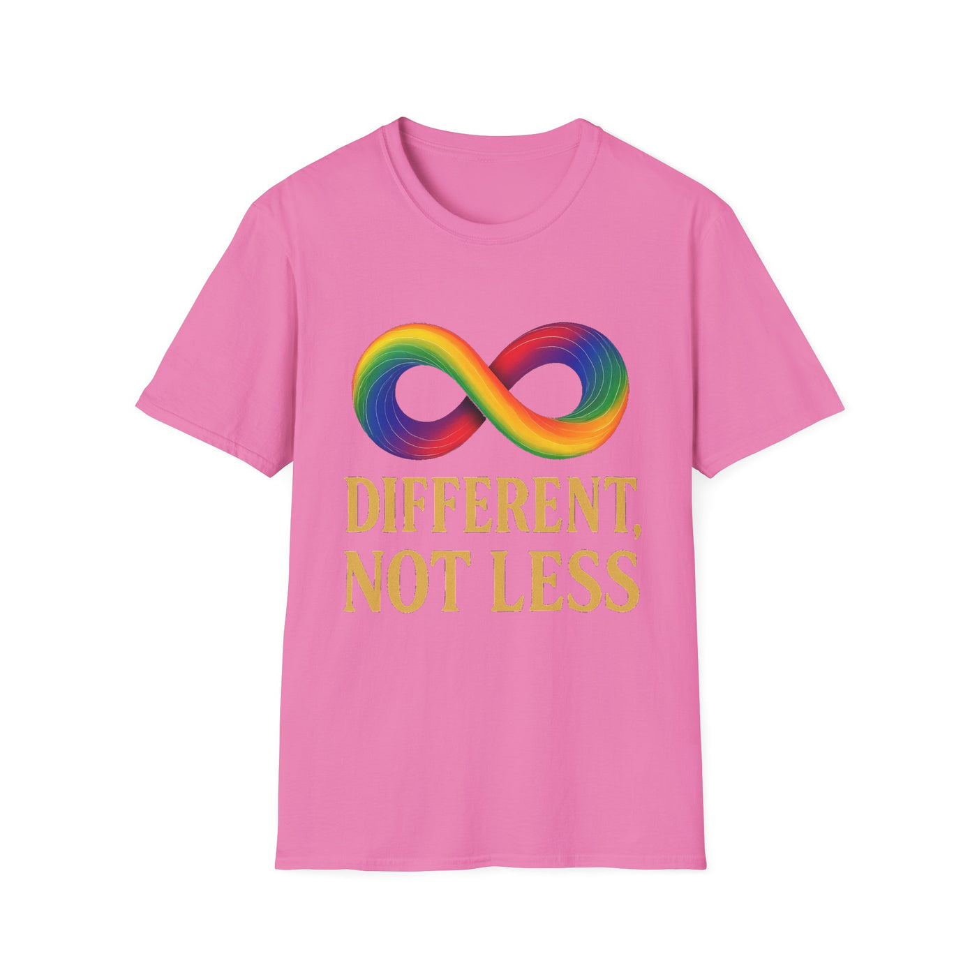 Different, not less T-Shirt - Soft Unisex Tee