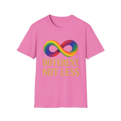 Different, not less T-Shirt - Soft Unisex Tee