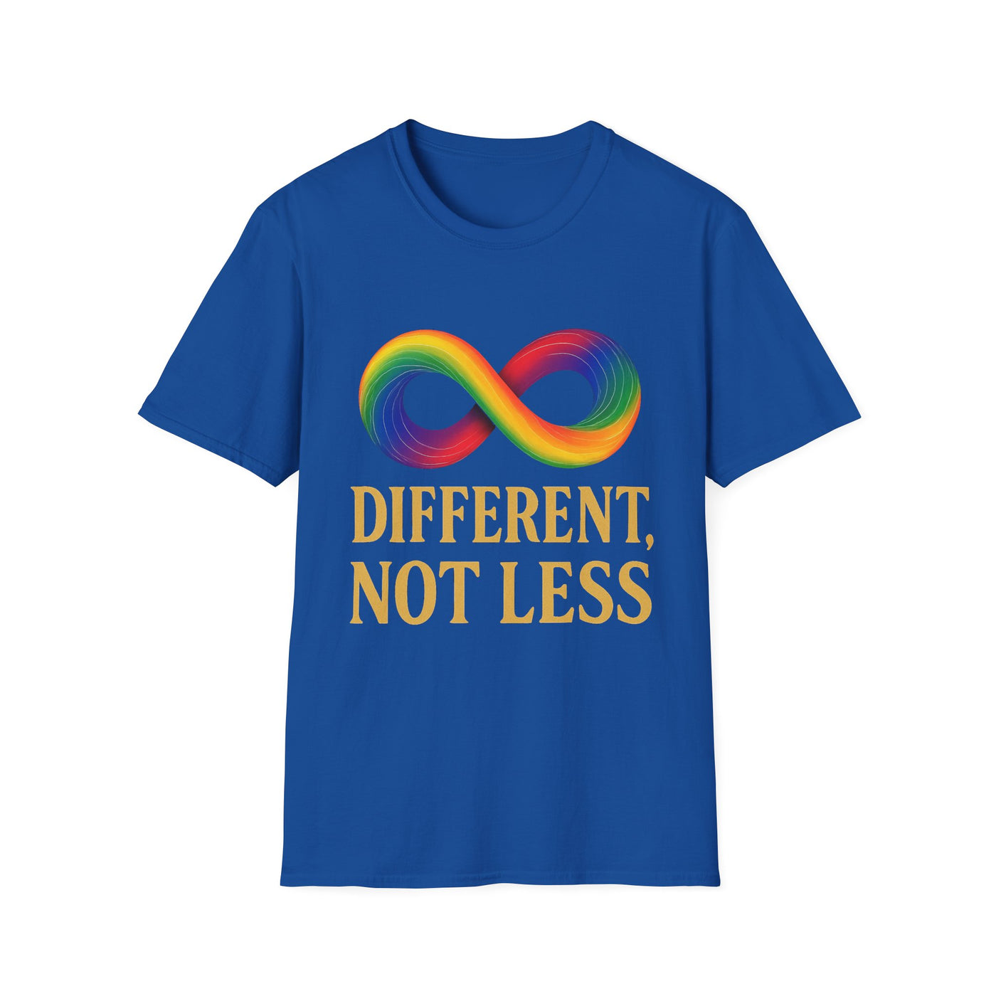 Different, not less T-Shirt - Soft Unisex Tee