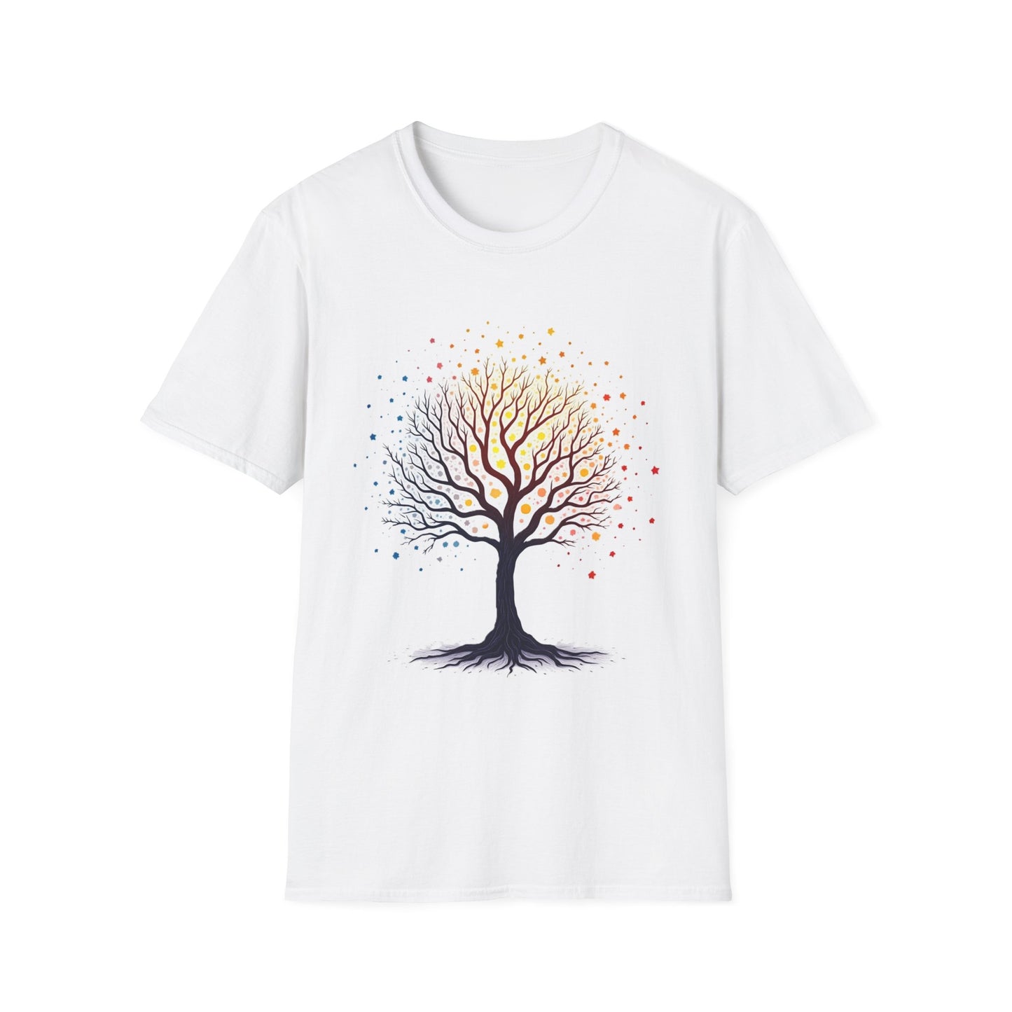 Colorful Tree of Life T-Shirt – Artistic Nature & Growth Graphic Tee