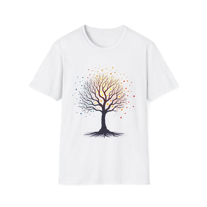 Colorful Tree of Life T-Shirt – Artistic Nature & Growth Graphic Tee