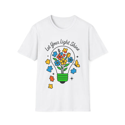 Let Your Light Shine T-Shirt - Soft Unisex Tee