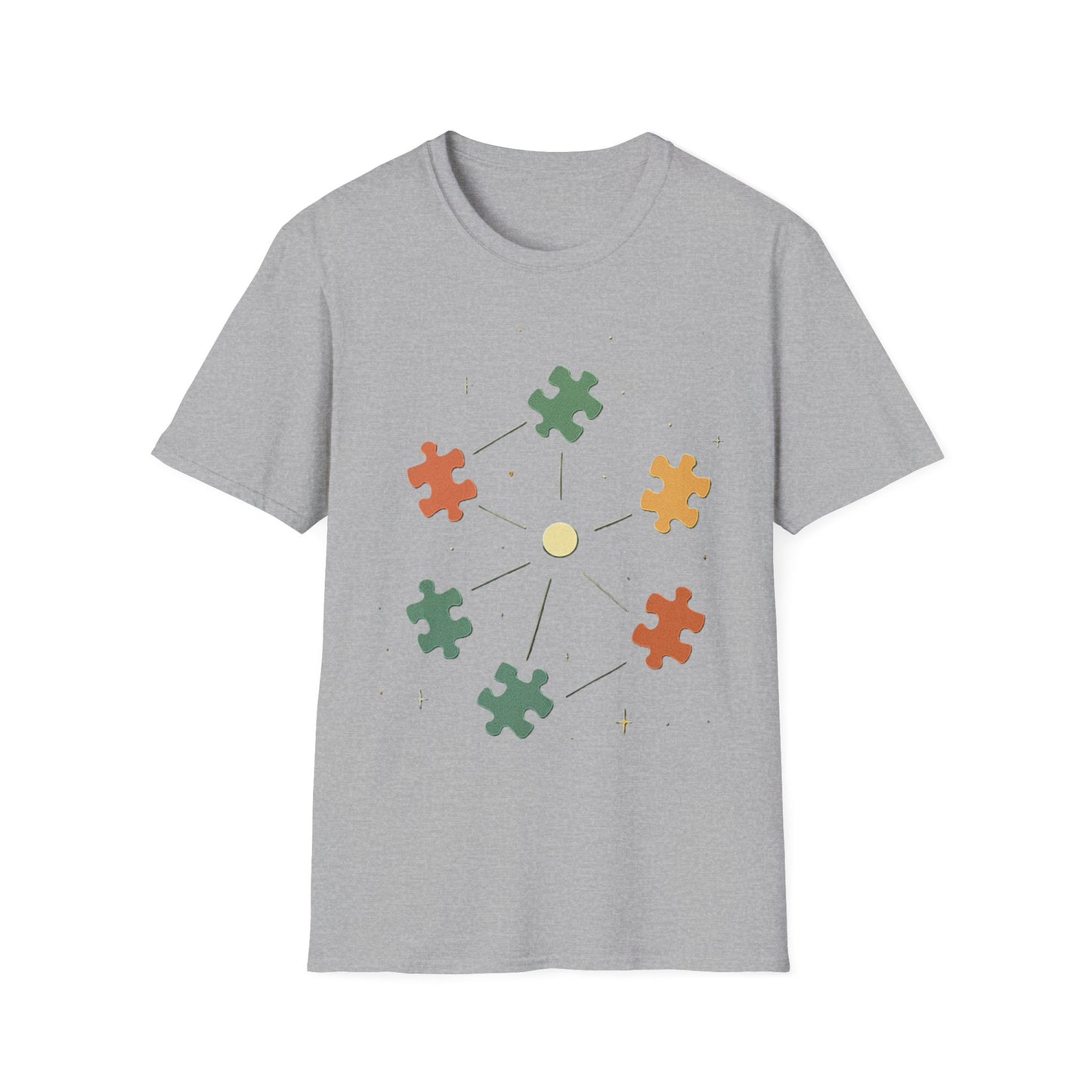Puzzle Pieces of Unity Shirt – Autism Awareness & Inclusion T-Shirt | Celebrating Neurodiversity