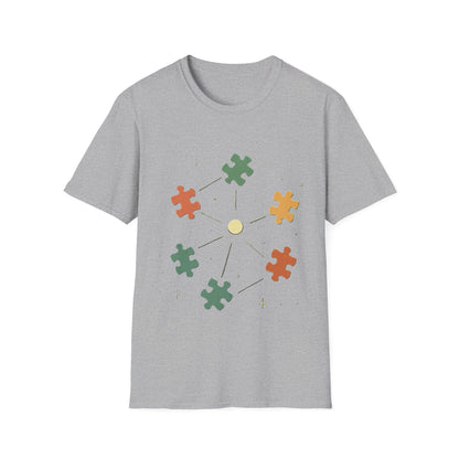 Puzzle Pieces of Unity Shirt – Autism Awareness & Inclusion T-Shirt | Celebrating Neurodiversity