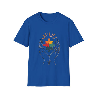 Autism Acceptance Hands of Hope T-Shirt – Neurodiversity Support & Inclusion Tee