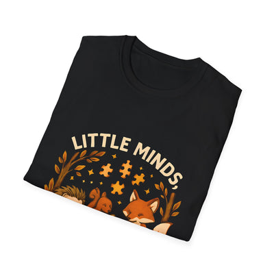Little Minds, Big Wonders, Neurodivergent T-Shirt - Soft Unisex Tee