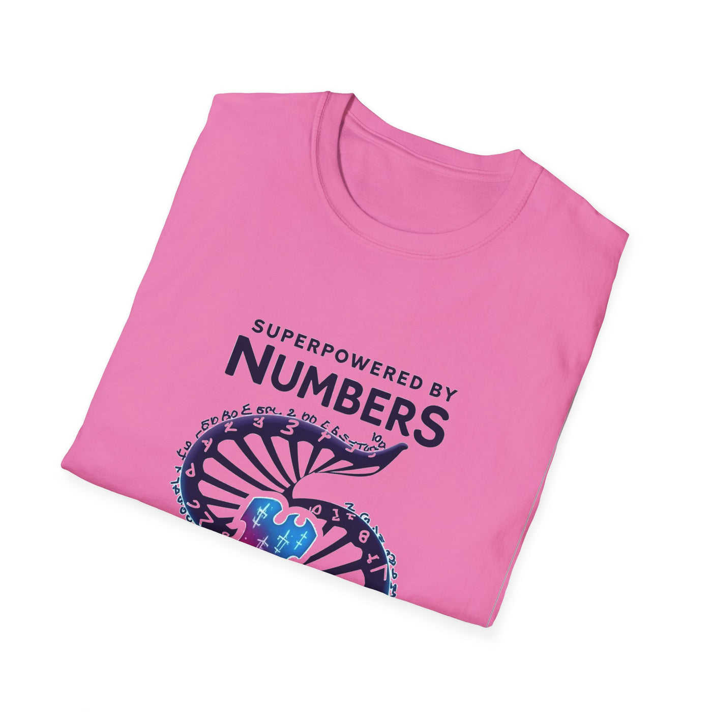 Superpowered By Numbers T-Shirt - Soft Unisex Tee