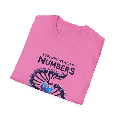 Superpowered By Numbers T-Shirt - Soft Unisex Tee