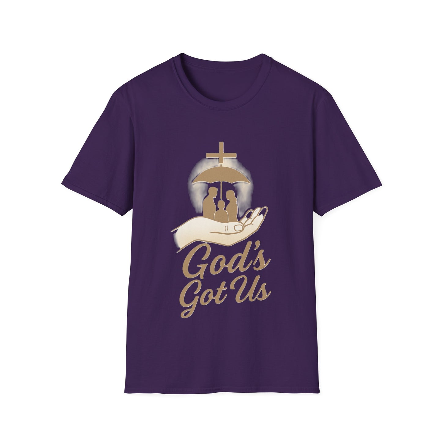 God’s Got Us Christian T-Shirt – Faith Family Protection Cross Shirt