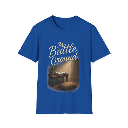 My Battle Ground Shirt – Inspirational Design for Strength and Faith