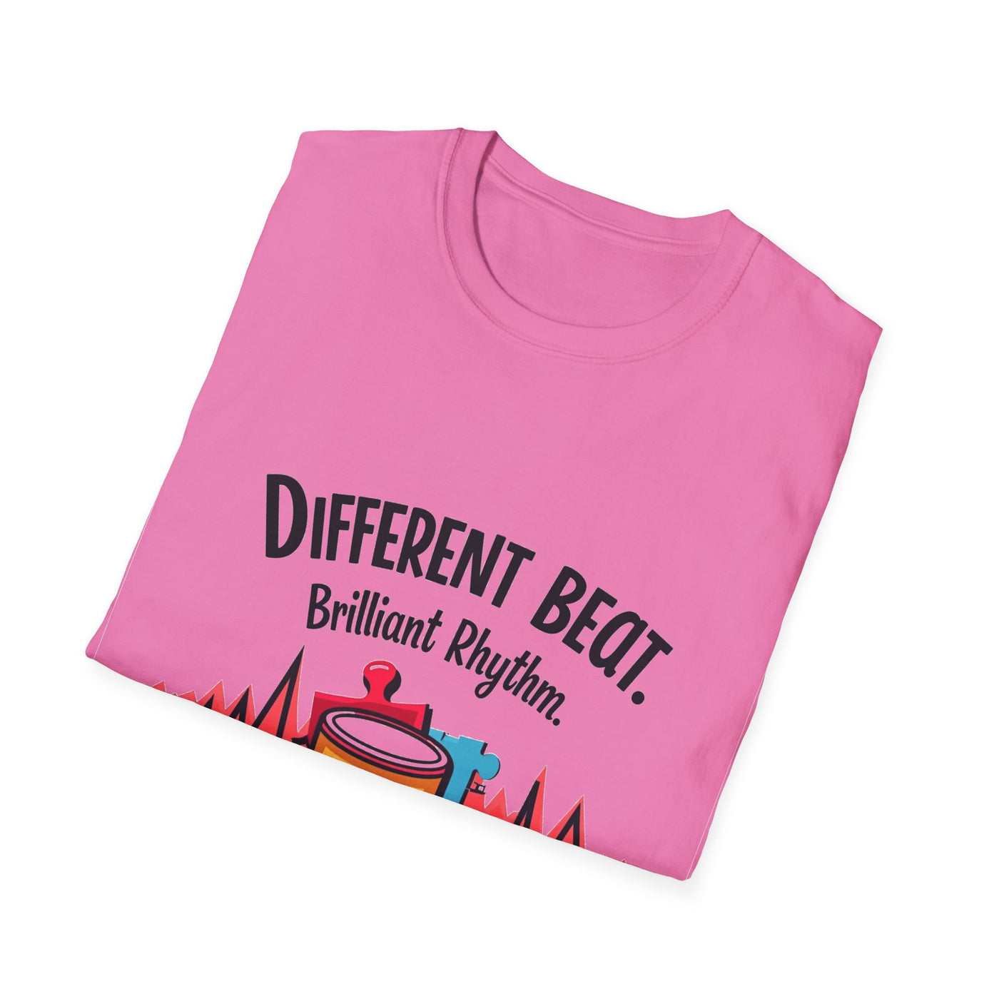 Different Beat, Brilliant Rythm T-Shirt - Soft Unisex Tee