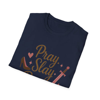 Pray Slay Repeat T-Shirt - Soft Women's Tee