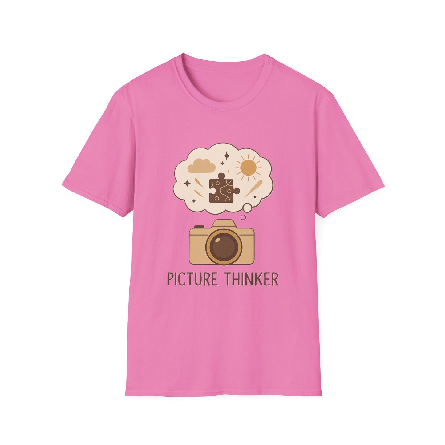 Picture Thinker Shirt – Creative Autism Awareness & Puzzle Thinking T-shirt