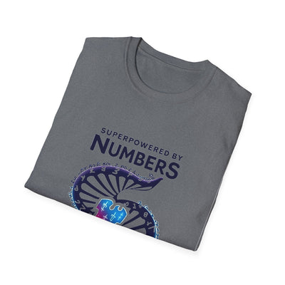 Superpowered By Numbers T-Shirt - Soft Unisex Tee