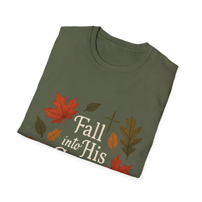 Fall Into His Grace T-Shirt - Soft Unisex Tee