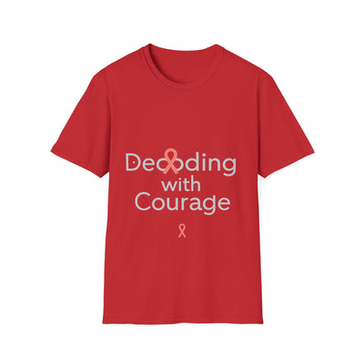 Decoding with Courage Dyslexia Awareness T-Shirt - Soft Unisex Tee