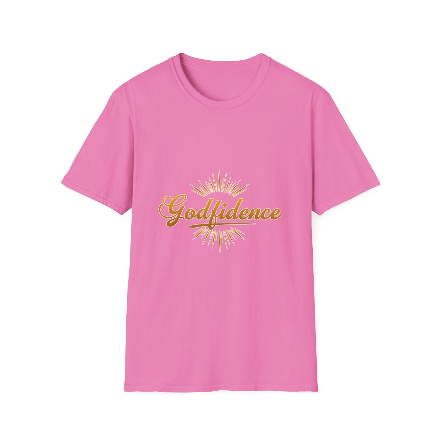 Godfidence Christian T-Shirt – Faith Over Fear Inspirational Christian Tee