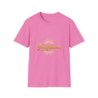 Godfidence Christian T-Shirt – Faith Over Fear Inspirational Christian Tee