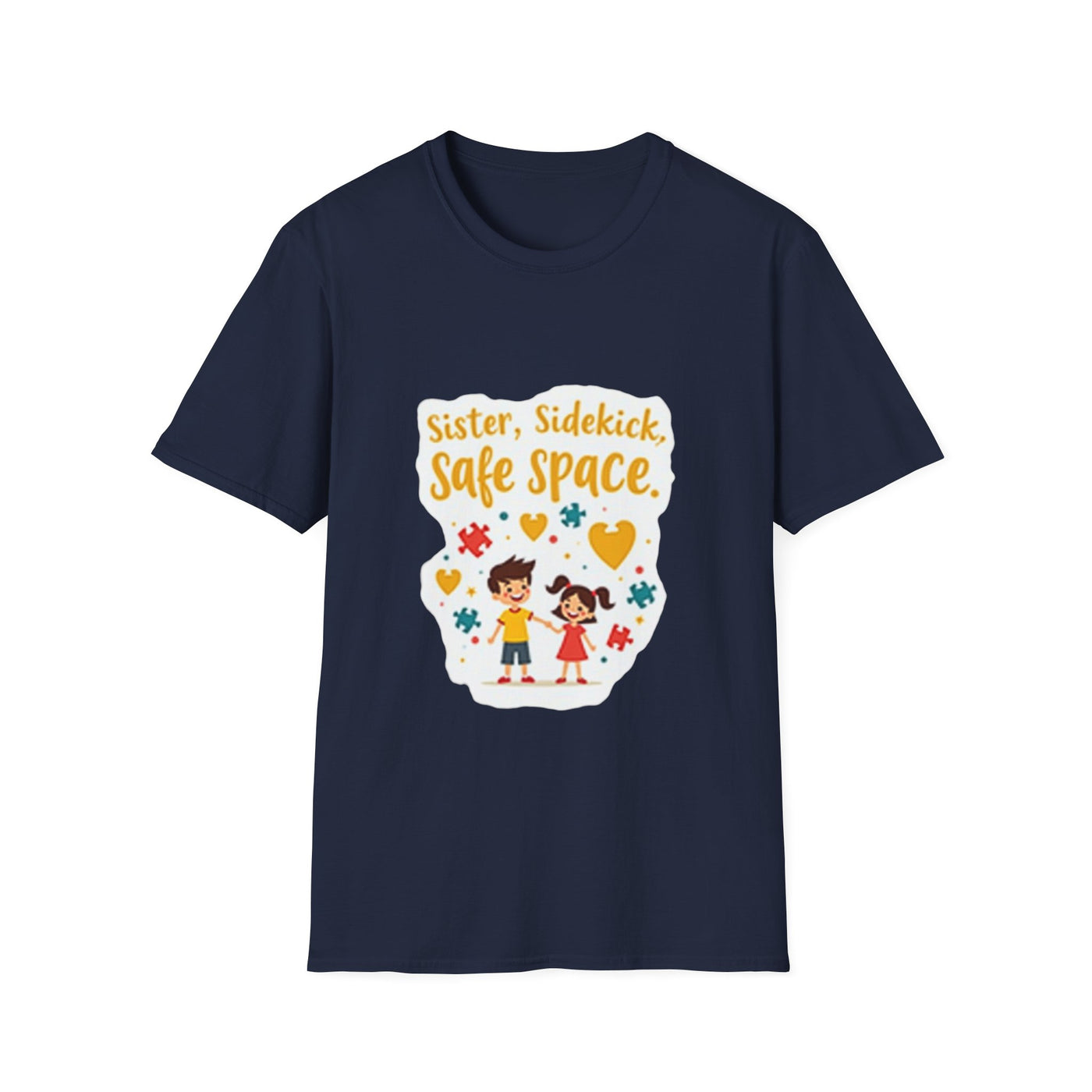 Sister, Sidekick, Safe Space T-Shirt - Soft Ladies Tee