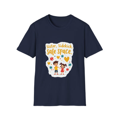 Sister, Sidekick, Safe Space T-Shirt - Soft Ladies Tee
