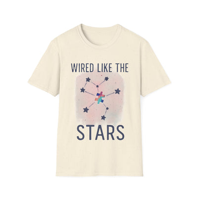 Wired Like The Stars T-Shirt - Soft Unisex Tee
