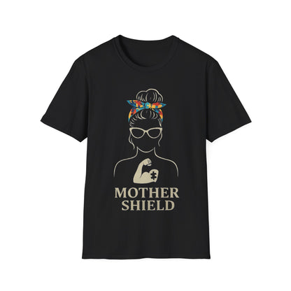 Mother Shield Shirt – Empowering Autism Moms with a Strong, Bold Design