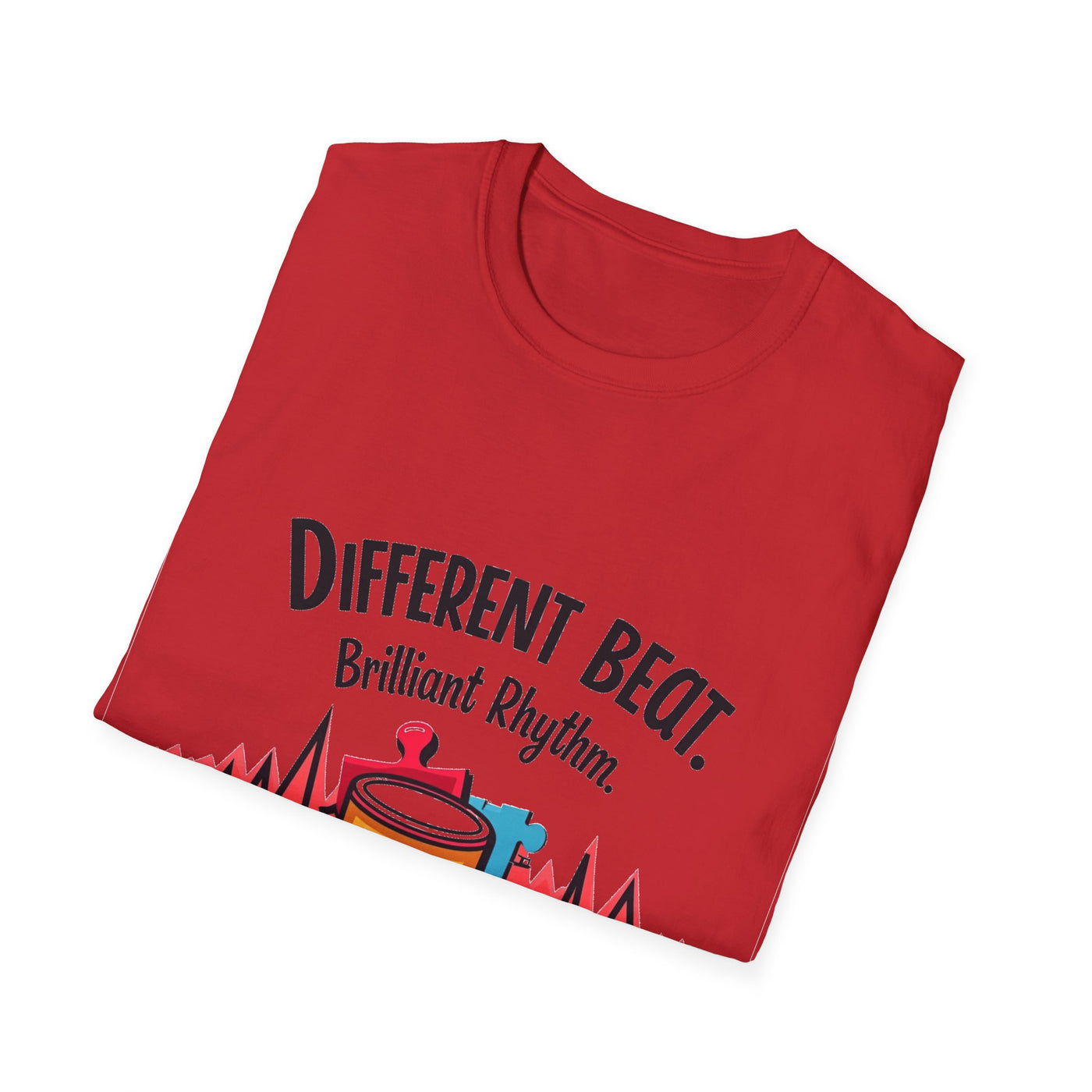 Different Beat, Brilliant Rythm T-Shirt - Soft Unisex Tee