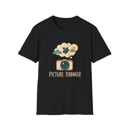 Picture Thinker Shirt – Creative Autism Awareness & Puzzle Thinking T-shirt